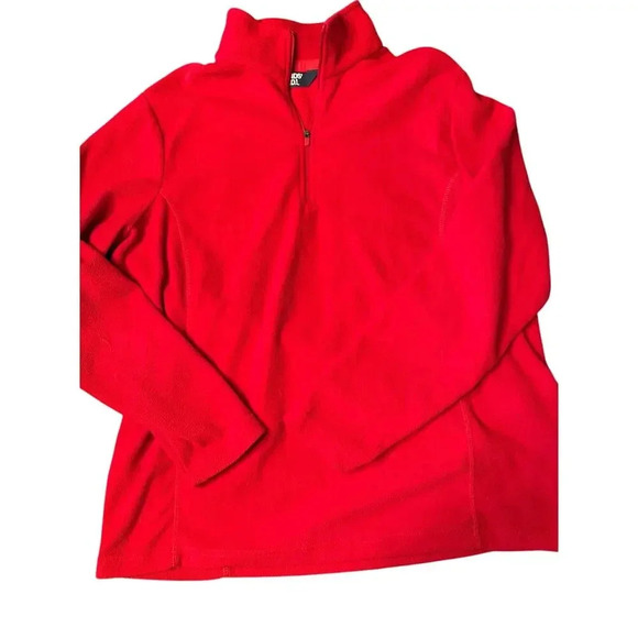LANDS END fleece pullover size L large 14/16 - Picture 1 of 3